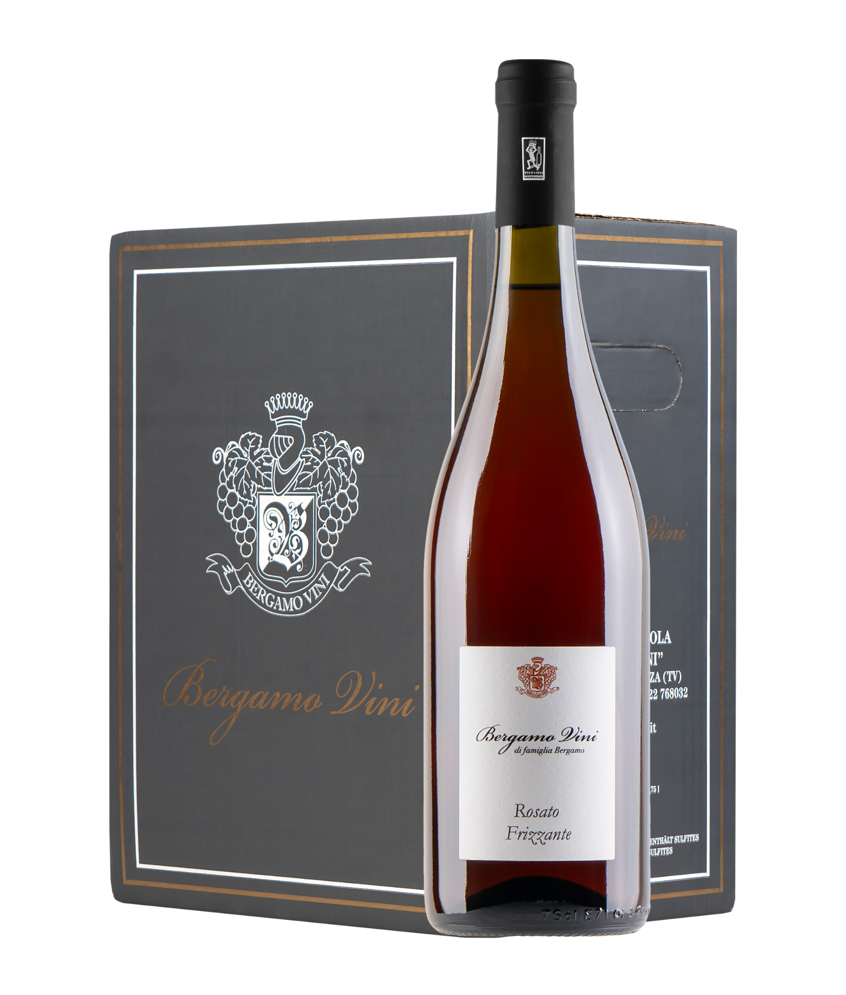 Vino Rosato Frizzante  - 6 BOTTIGLIE bergamovini